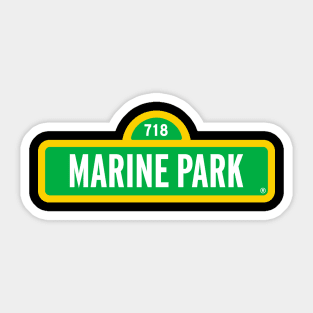 Marine Park Sticker